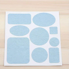 Denim Patch Multiple Sizes for Repairing Holes and Decorating Clo