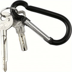 10pcs Aluminum Carabiners for Camping Hiking 4 32 cm