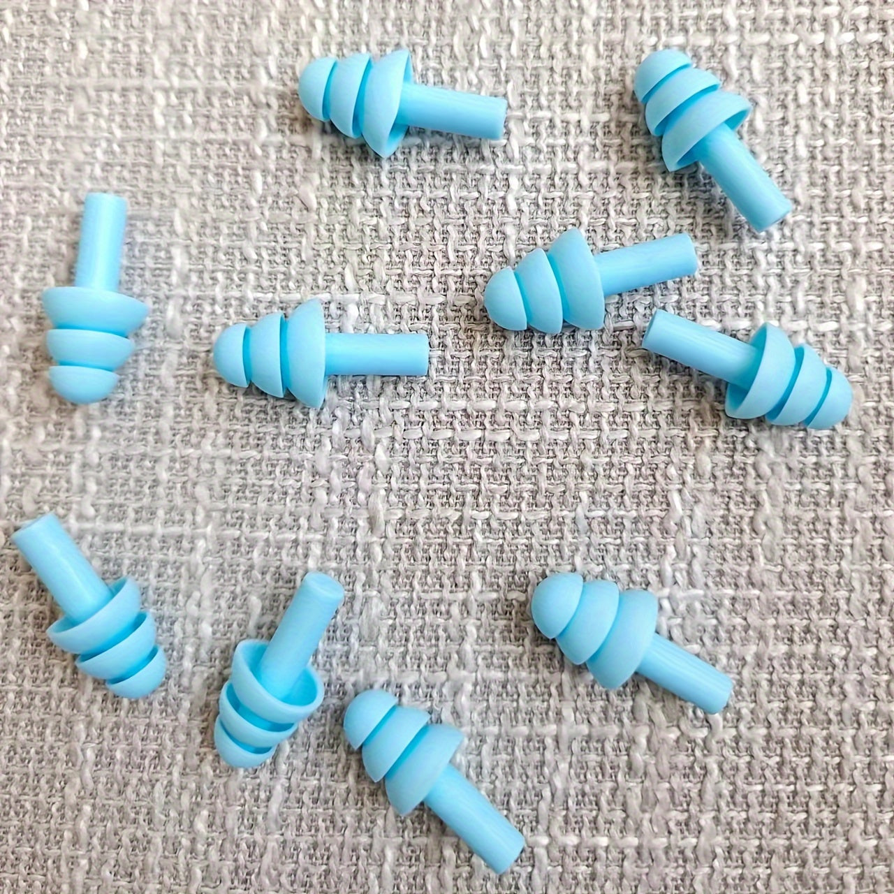5 Pairs Soft Earplugs for Noise-Free Sleeping Swimming Flying Working