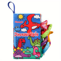 Baby Toddler Toys Tail Cloth Book Tear resistant Baby Cloth Book