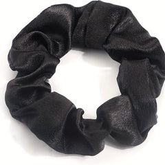6pcs Large Satin Scrunchie Hair Tie Solid Silk Hair Rope Female Hair Accessories
