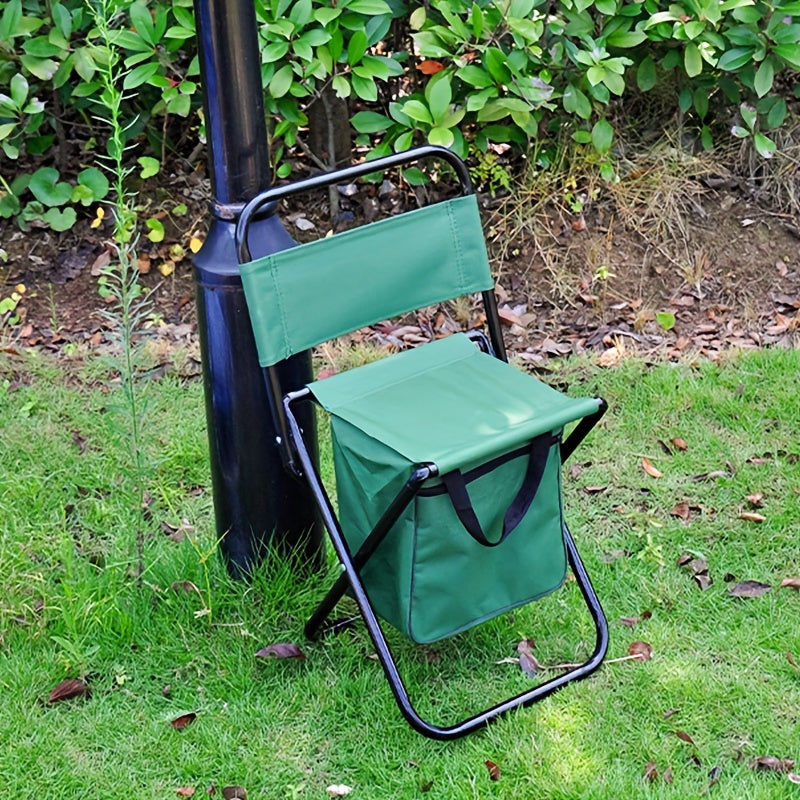 Fishing Chair With Cooler Bag Portable Lightweight Outdoor Chair For Fishing