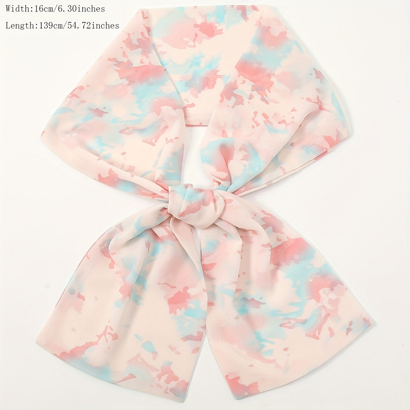 Chiffon Sunscreen Scarf Fall Winter Ladies Warm Printing Soft Silk Scarf