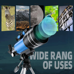 Astronomical Telescope 99x Zoom HD Imaging 70mm Lens