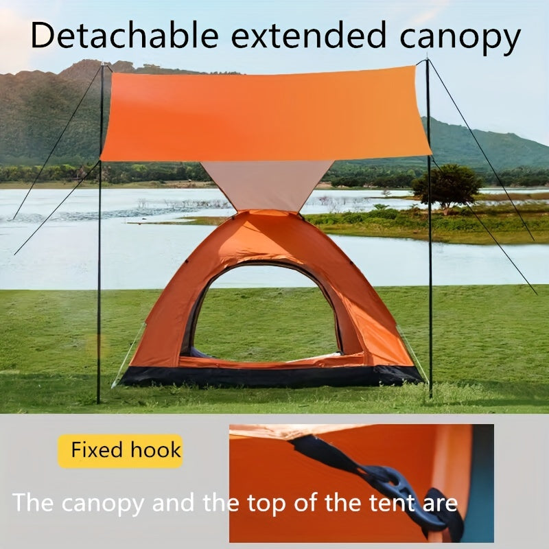 Waterproof Auto Sun Protection Tent Portable Canopy
