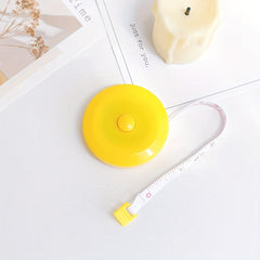 3pcs Leather Ruler Office Supplies Tape Measure Round Telescopic