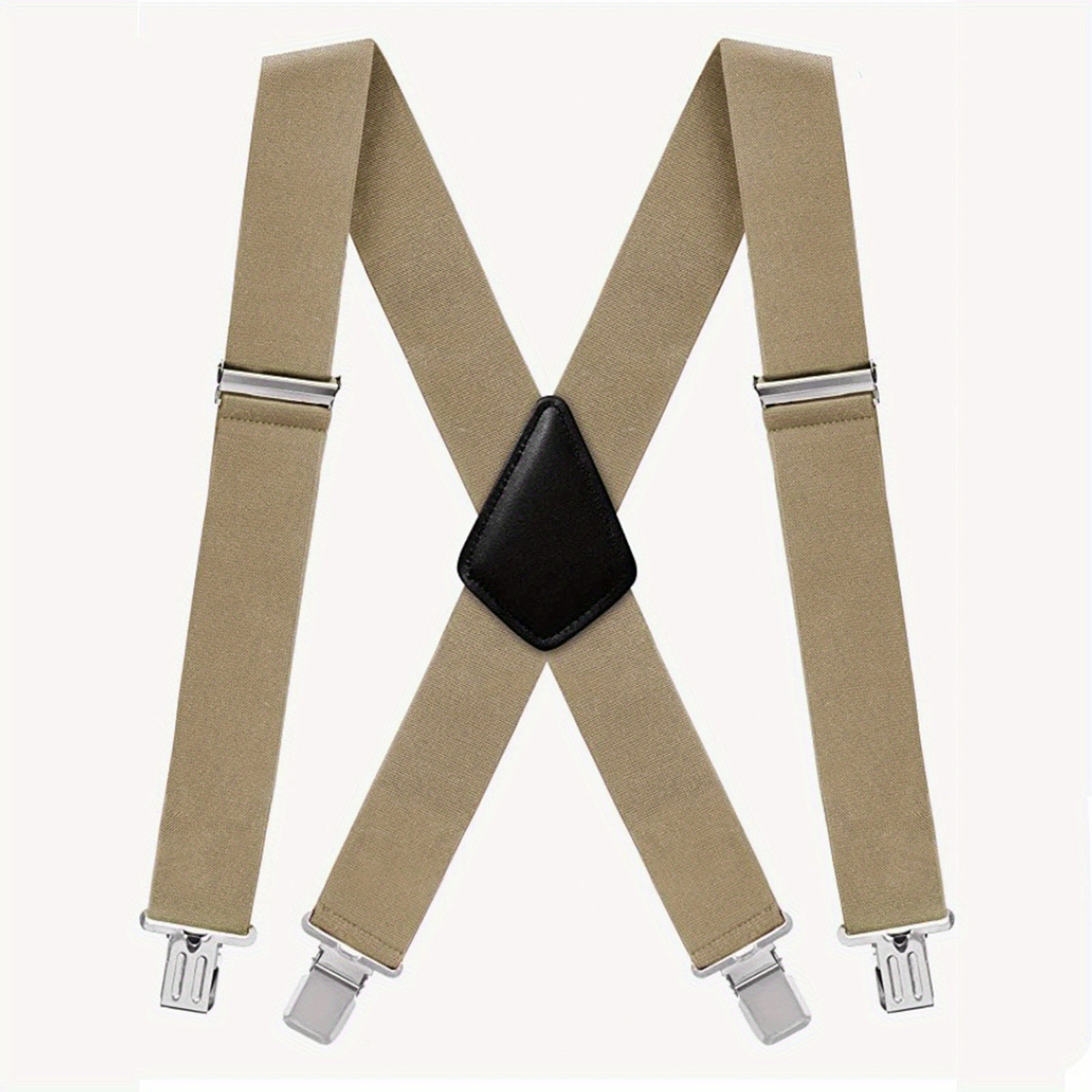 Men's Adjustable Elastic Suspenders with Comfortable Straps