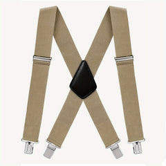 Men's Adjustable Elastic Suspenders with Comfortable Straps