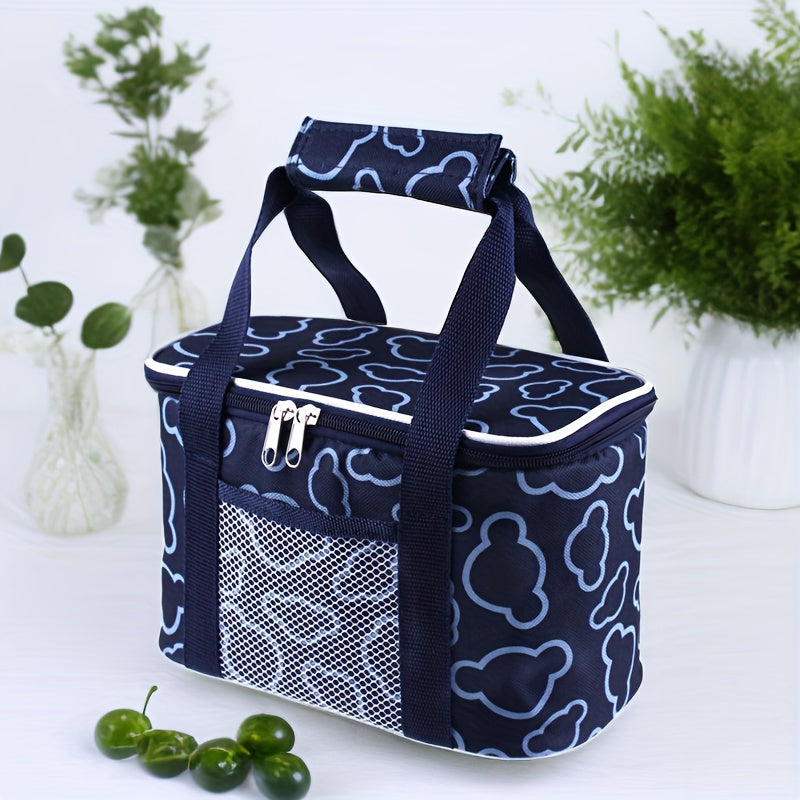 Portable Beverage Insulation Bag Waterproof Cooler Bento Bag
