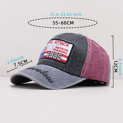 Embroidered Baseball Cap Unisex Casual Hat Outdoor Year Presents Gift for Her