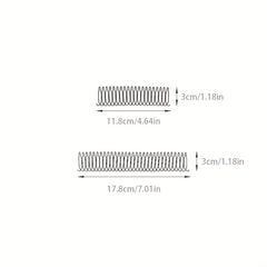 2pcs Elastic Hair Comb Pin Invisible Hair Pin For Side Hair Band Alloy Hairpin