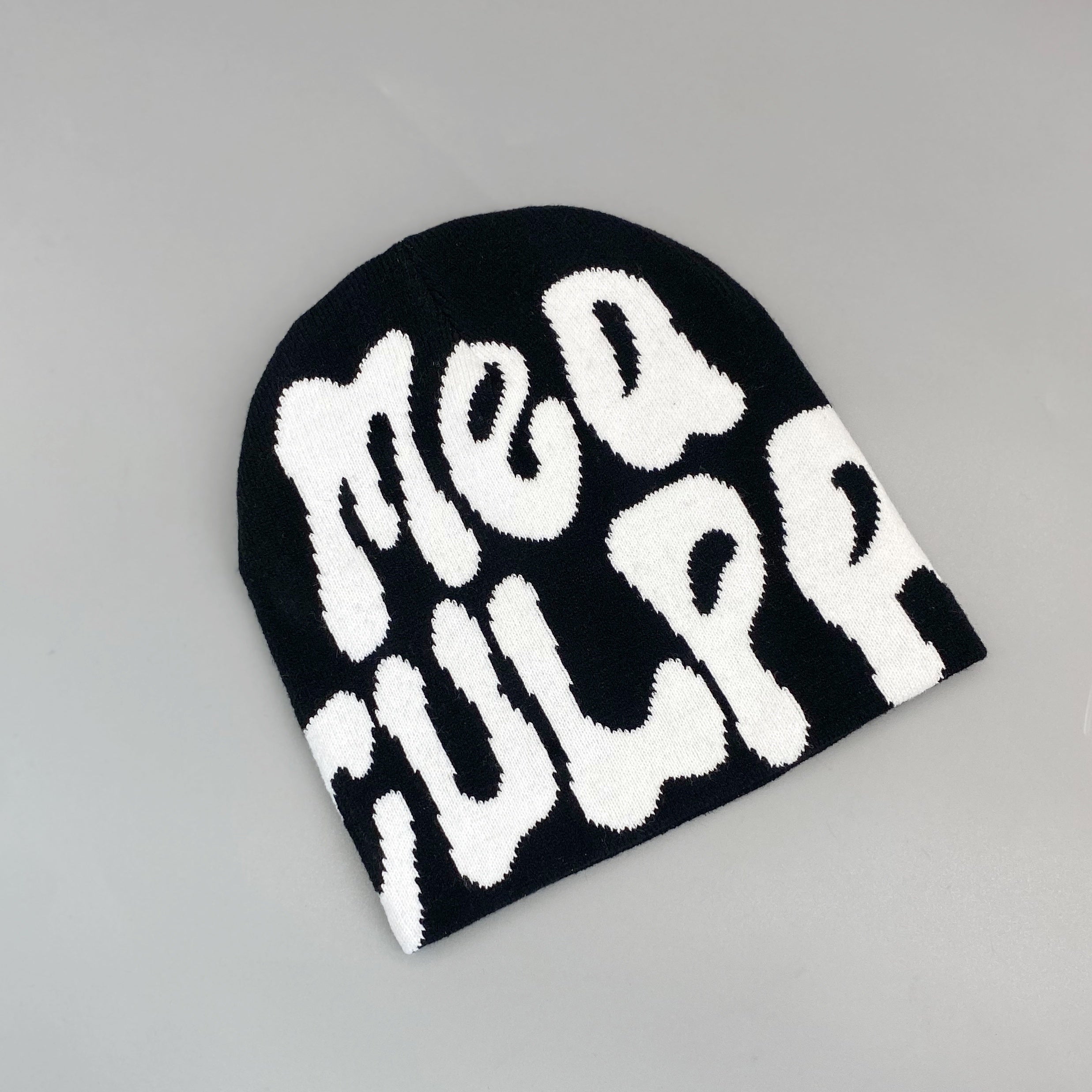 One Piece Mens Jacquard Knitted Hat Hip Hop Autumn Winter Warm Pullover Hat