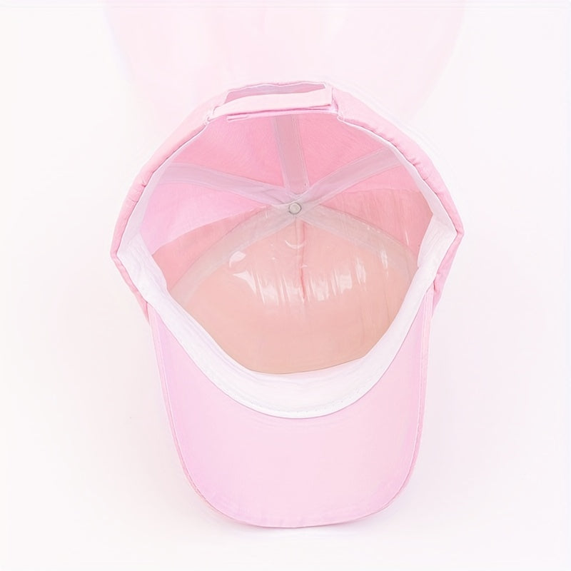 Girls Mesh Baseball Cap Princess Crown Hat