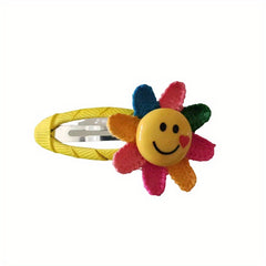 2pcs Sunflower Hair Tie Elastic Ponytail Holder for Baby Girls