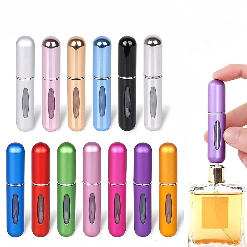 5ml Perfume Atomizer Portable Cosmetic Liquid Container Travel Aluminum Spray