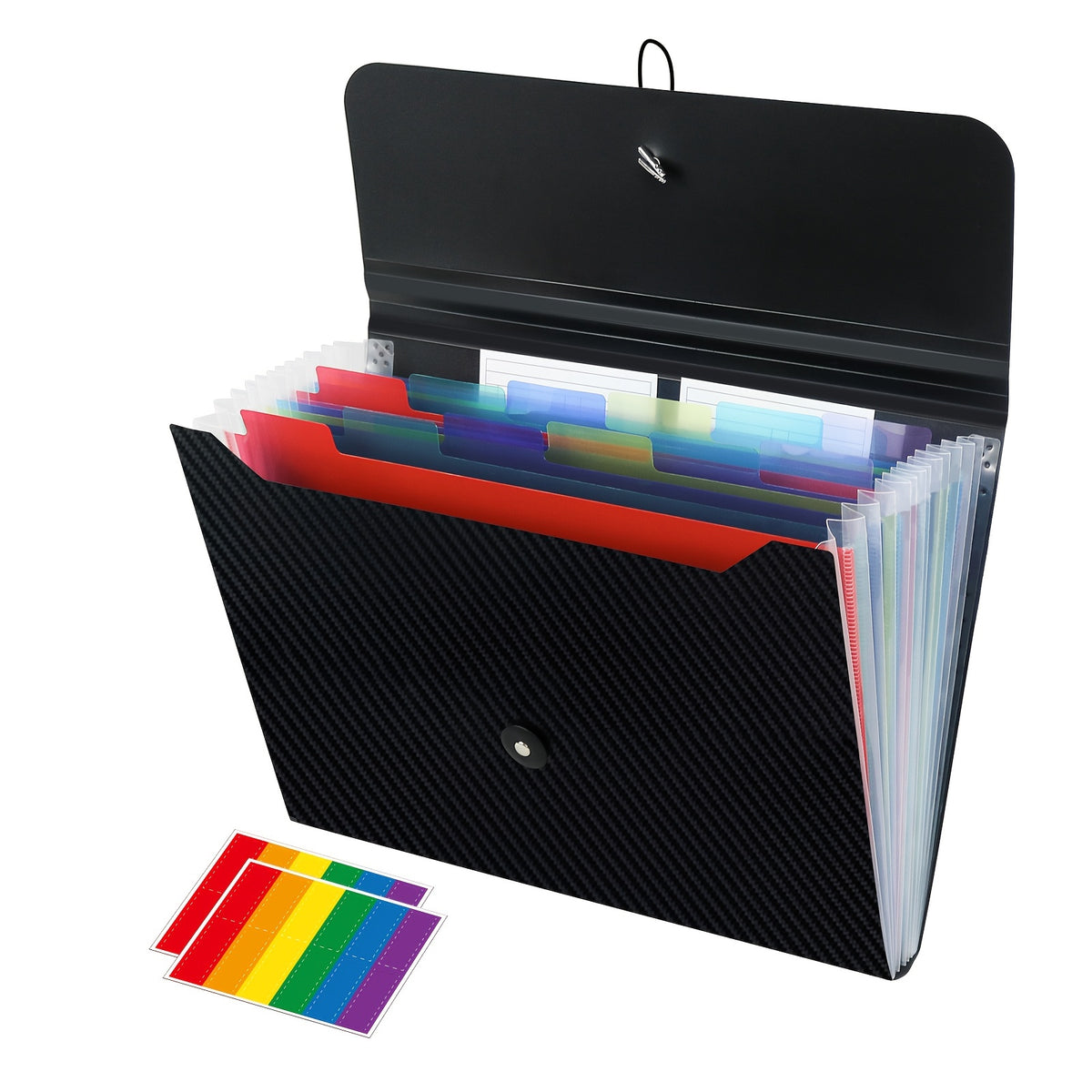 Accordian File Organizer Expanding File Folder 13 Pockets A4 Letter Size
