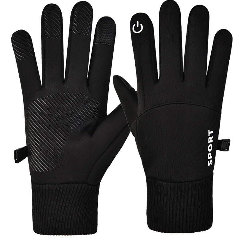 Winter Men Biker Gloves Touch Screen Waterproof Non slip