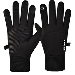 Winter Men Biker Gloves Touch Screen Waterproof Non slip