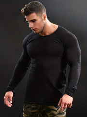 Men's Basketball Training Long Sleeve T-shirt Quick Drying Sports Top