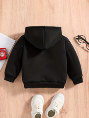 NO MEANS ASK GRANDMA Baby Hooded Sweatshirt