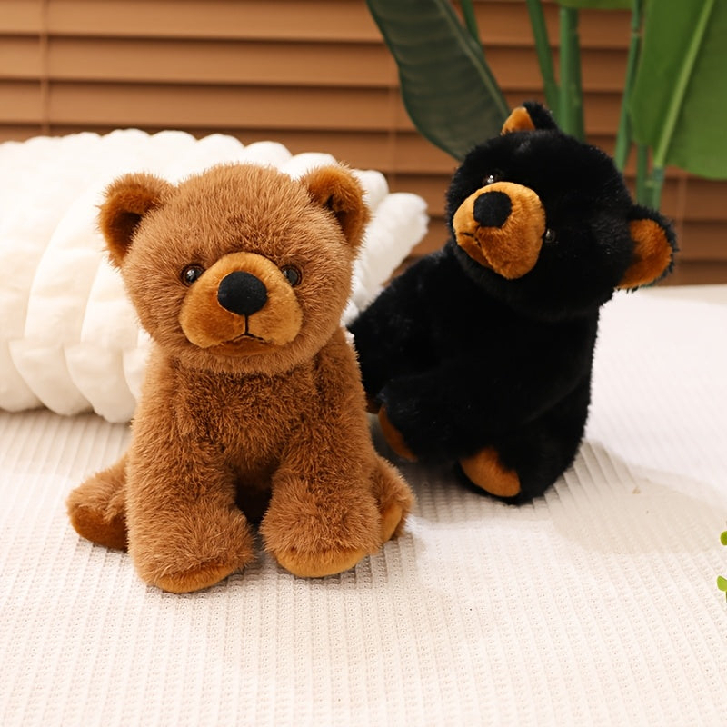 Faux Brown & Plush Bear Polar Bear Plush Toy