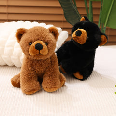 Faux Brown & Plush Bear Polar Bear Plush Toy