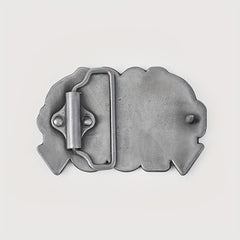 Vintage Letter Belt Buckle for Women & Men DIY Waistband Accessories