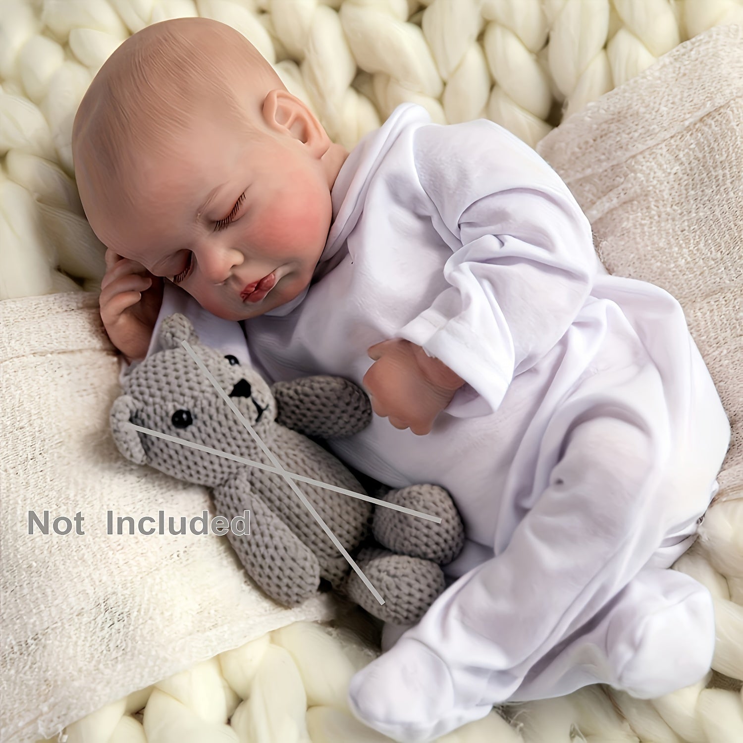 45 72 Cm Reborn Doll Lifelike Soft Body Visible Veins Collectible Art Doll