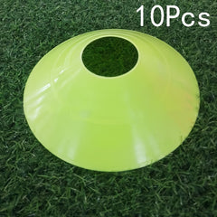 10pcs Football Training Marker Soccer Ball Training Disc Marker Cone