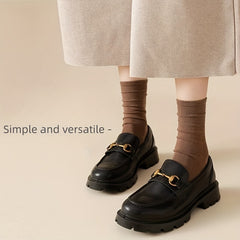 6 Pairs Soft Mid Tube Socks for Women