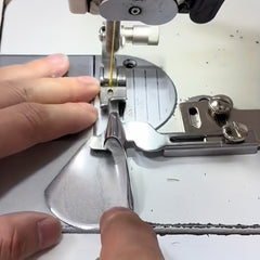 Sewing Machine Stabilizer Double Foldable Hemming Folder Attachment