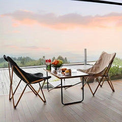 Outdoor Folding Chair Camping Chair Portable Picnic Chair Recliner Beach Chair