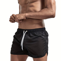 Men's Active Beach Shorts Quick Dry Sports Athletic Shorts With Pockets