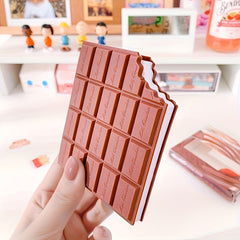 2pcs Chocolate Scented Notebooks 80 Sheets Deep Brown & Creamy Filling
