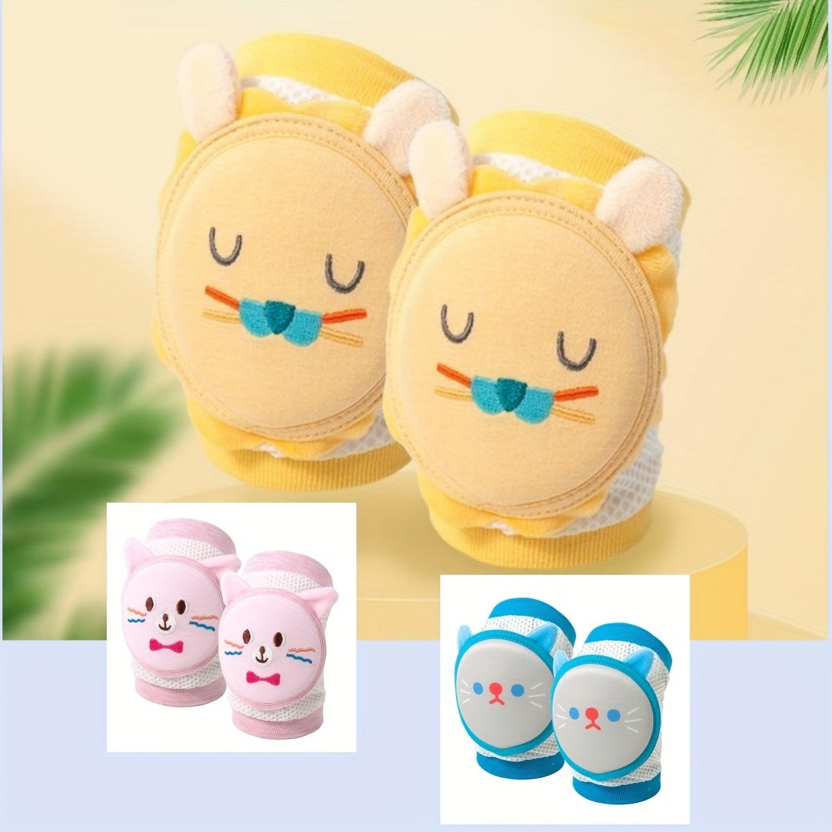 Baby Knee Pads Toddler Elbow Pads Mesh Anti-fall Crawling Artifact