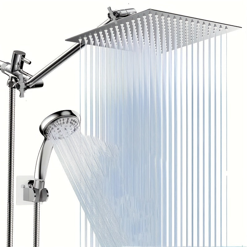 Concealed Shower Set Full Copper Two way Shower Head Combination