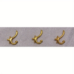 Mini Doll House Hooks 1:12 Toy Wall Hangers 3pcs
