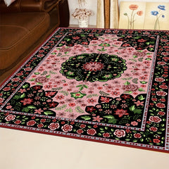 Vintage Non Slip Soft Faux Sheepskin Floor Mat