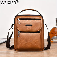 WEIXIER Men's Waterproof Business Messenger Bag