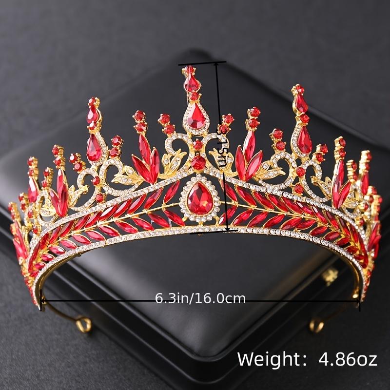 Bridal Wedding Tiara Crown Rhinestone Queen Costume