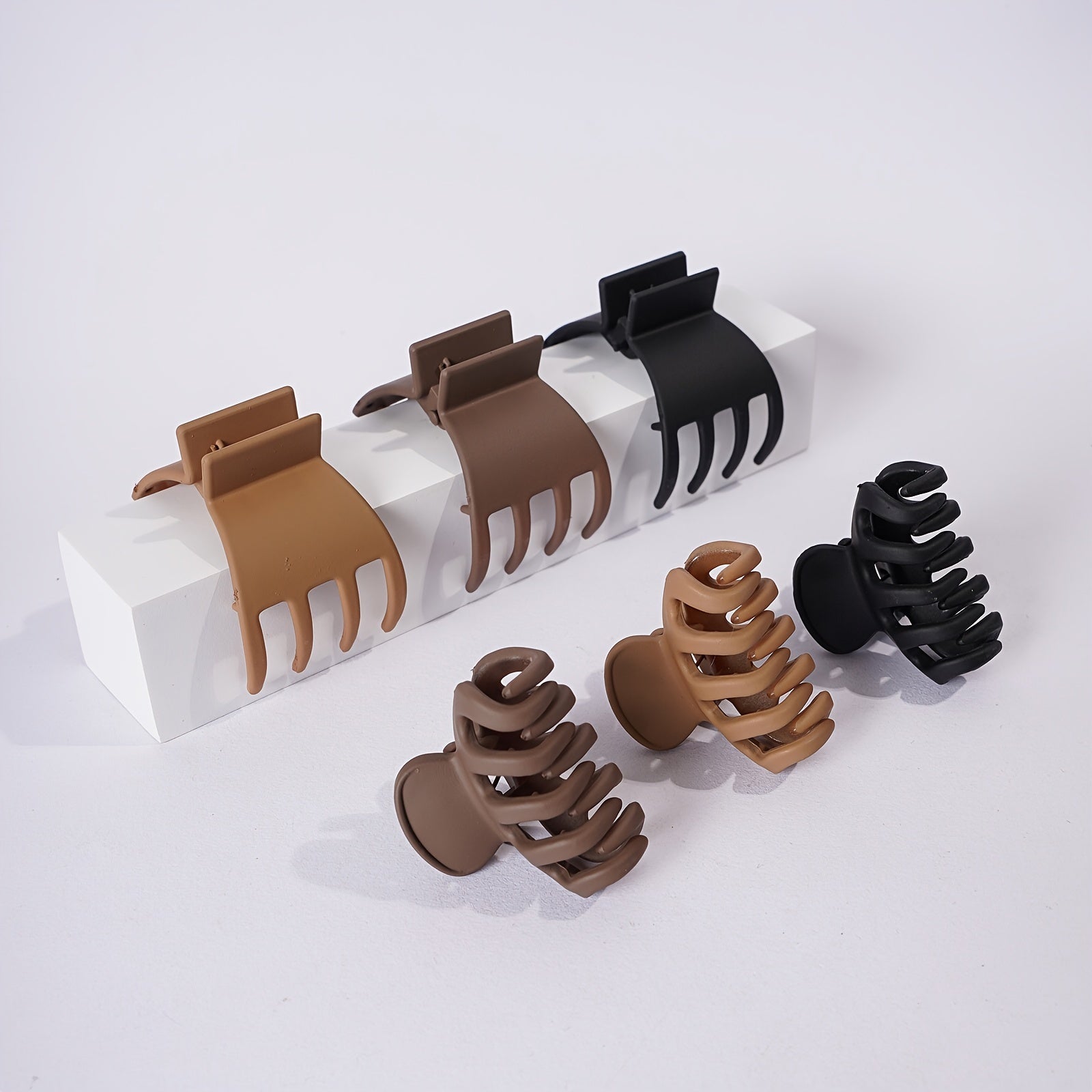 6pcs Mini Hair Claw Clips For Thin Hair Small Hair Clips Women Hair Accessories