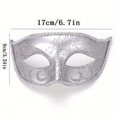 Retro Roman Masquerade Half Face Decoration for Masquerade Ball Halloween