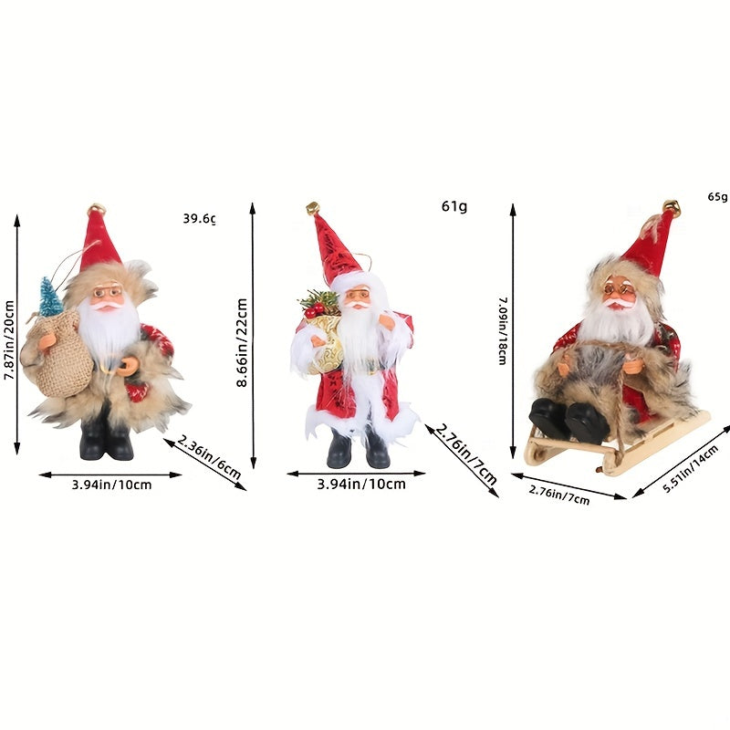Santa Claus Doll Christmas Celebration Decoration Creative Elderly Doll