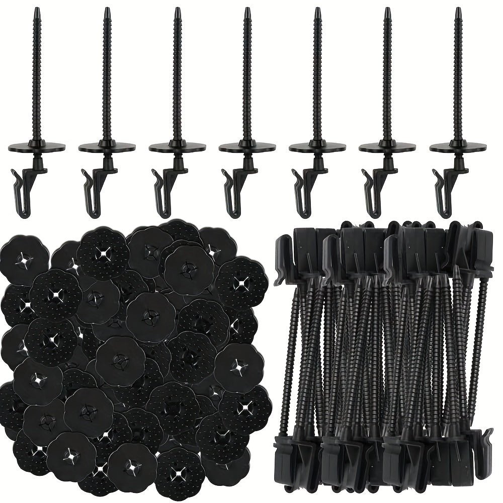 Solar Panel Guard Clips Bird Critter Guard Fastener Clips For Mesh Animal Guard