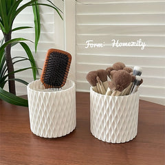 Nordic Style 360 Rotary Makeup Brush Holder Organizer