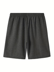 Men's Scream & Ghost Face Print Comfy Shorts