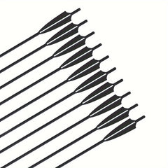 12pcs 18 inch Carbon Fiber Shield Feather Bowfishing Accessory