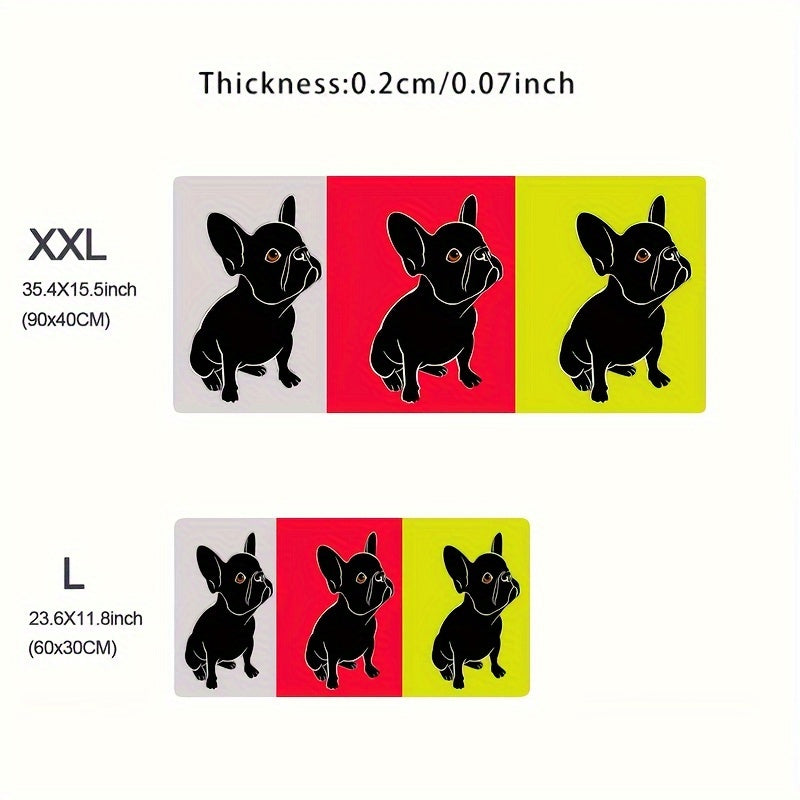 French Bulldog HD Mouse Pad Office Computer Gaming Accessories Keyboard Pad