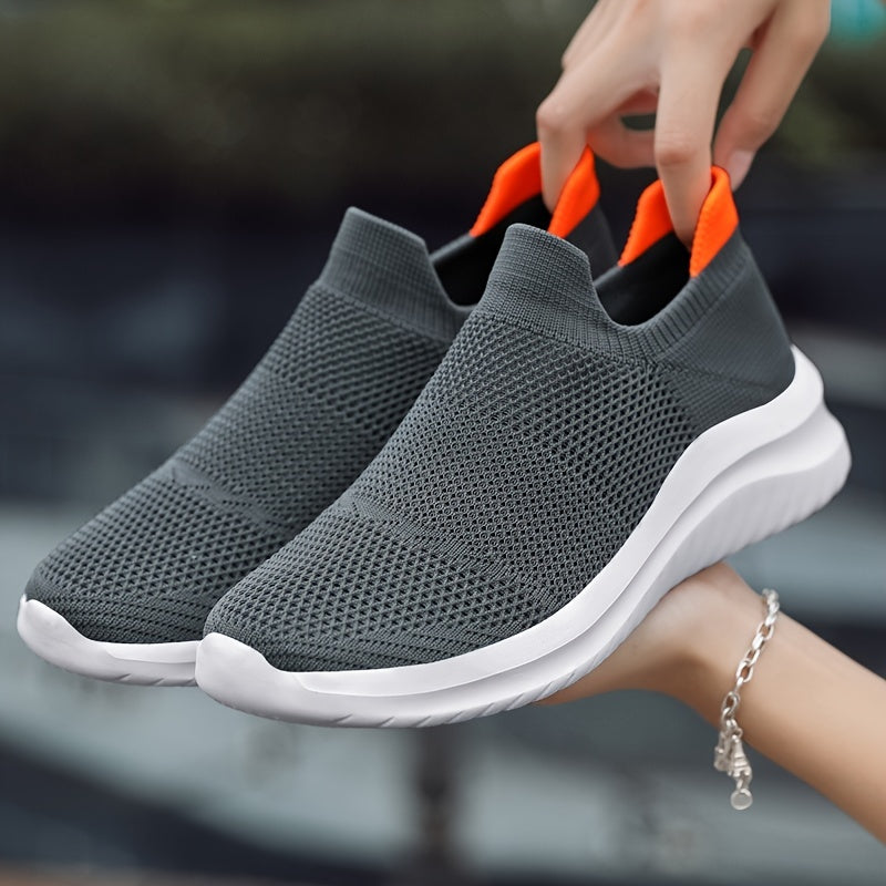 Men's Breathable Lightweight Running Shoes Outdoor Walking Shoes