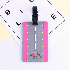 Geometric Pattern Boarding Card Rubber Card Sleeve